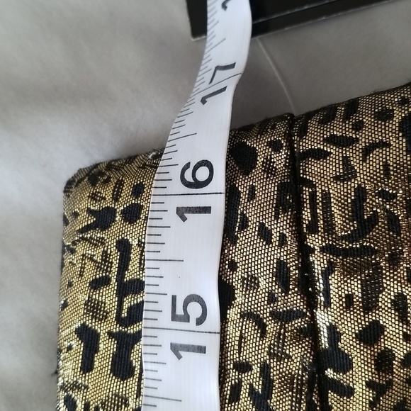 NWT Alyx Gold Mini Skirt - Picture 11 of 12